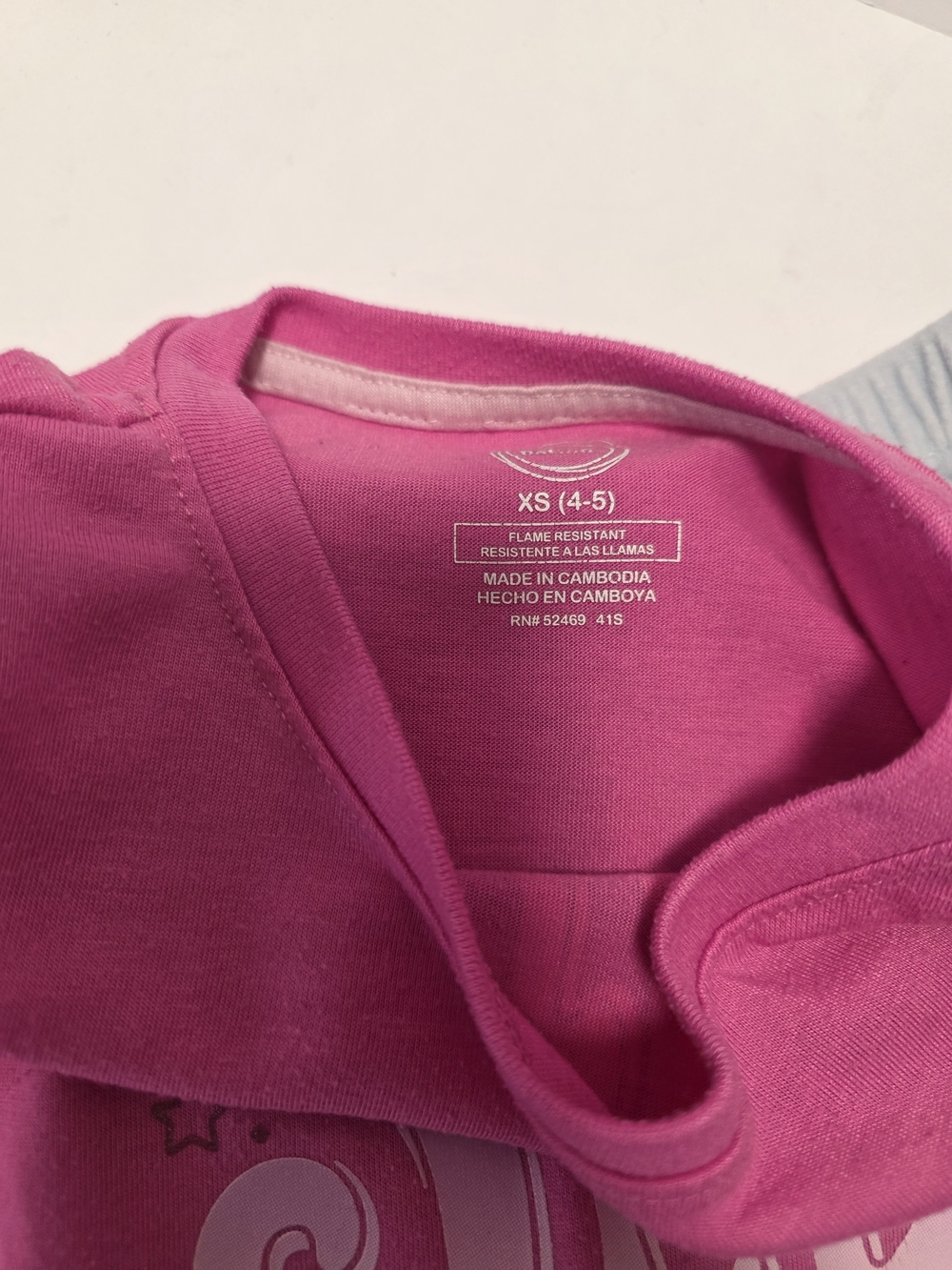 wonder nation Pink & Multicolor Girls Pajama Set - Rainbow Star Graphics - Picture 7 of 13